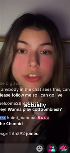 Asking 100 tik tok streamers if they wanna play cod zombies! #codzombies #callofduty #zombies