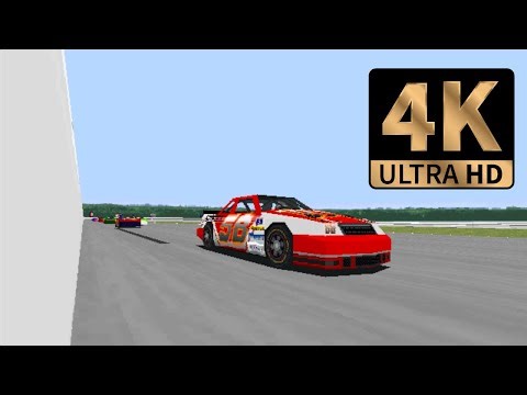 NASCAR Racing 1994 Dos 4K Gameplay!