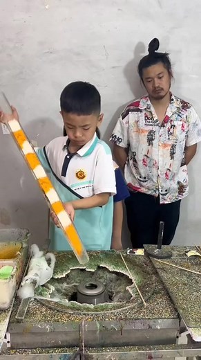 Nice frog cotton candy