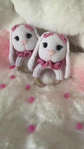 Piccoli pensieri per grandi amori in arrivo🎀💗🍼🐰 #perte #crochet #fpy #handemade