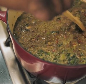 17K views · 464 reactions | Vegan Collard Green Gumbo?! We still celebrate the new year, right? Recipe and video up on the blog and the YouTube channel! | DariusCooks | Facebook