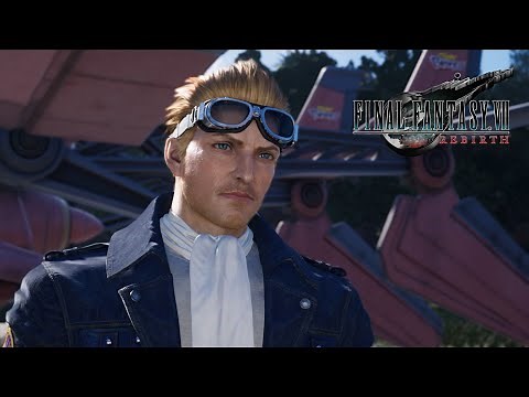 Meeting Cid Highwind for first time - Final Fantasy 7 Rebirth
