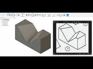 Autodesk Fusion Tutorial - 3D Modeling - 20 Isos Project - Solid Model #7