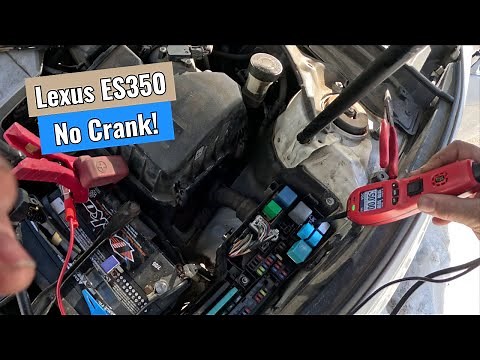 Replaced Starter, Replaced Ignition Switch, Still No Crank! 2007 Lexus ES350