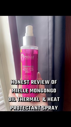 Watch Honest Review of Mielle Mongongo Oil Thermal & Heat Protectant Spray on Amazon Live