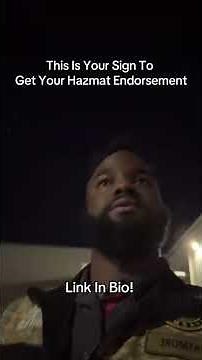 Get Your Hazmat Endorsement FAST! 💨 ELDT Course in 30 Minutes! #cdljobs #cdltraining #hazmat