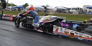 Video: 'Spider-Man' McBride, 64, Makes Record-Setting 268.38 mph Run at Virginia NHRA Nationals