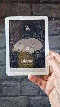 Bigme B6. Color E-reader on Android @Bigme E Ink Tablet