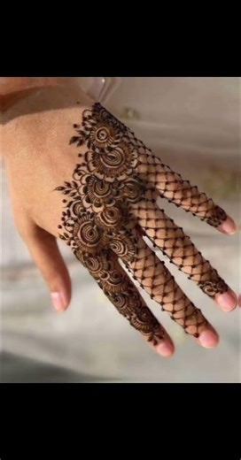 easy back hand mehendi design #easymehndi