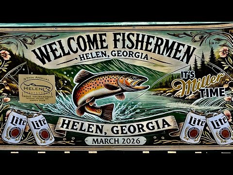 2026 HELEN ANNUAL TROUT TOURNAMENT | Castin And Cussin #fishing #troutfishing #helenga
