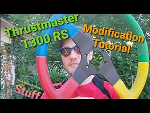 Install Tutorial - Thrustmaster T300 RS Wheel Adapter, Extended Shift Paddles, Magnet Mod
