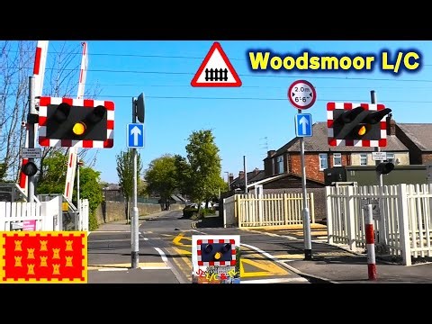 Woodsmoor Level Crossing, Greater Manchester
