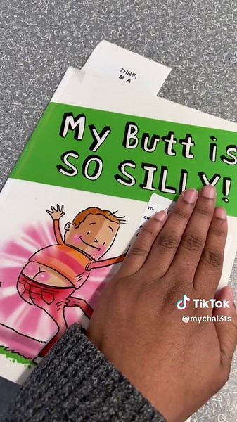 Throwback to the reality that funny books make reading fun! 😆 🎶: Jonathan Coulton Video description: Text reads, “My child is a reluctant reader, but finds butts hilarious. Any recommendations?” Mychal recommends kid books featuring silly butts. Jonathan Coulton’s remix of “Baby Got Back” plays. #BookTok #LibraryTikTok