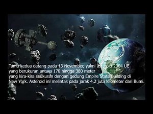 Beberapa asteroid bergerak menuju bumi