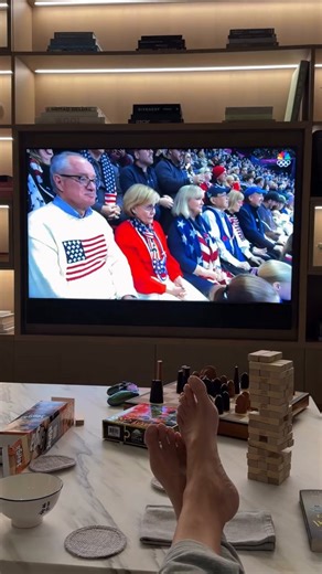 Watch: Trump's granddaughter cheers on Team USA at Olympics in rare family moment