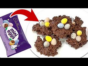 3-Ingredient Easter Nests That Look Like You Spent Hours! Easy No Bake Easter Candy Recipe