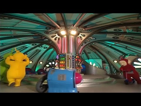 Teletubbies Po chase Tinky Winky Dipsy Lala and Noo noo