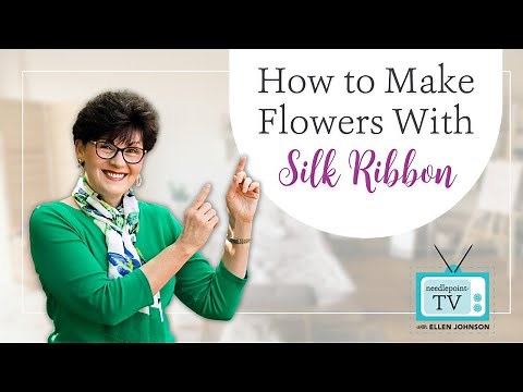 How To Make Flowers With Silk Ribbon