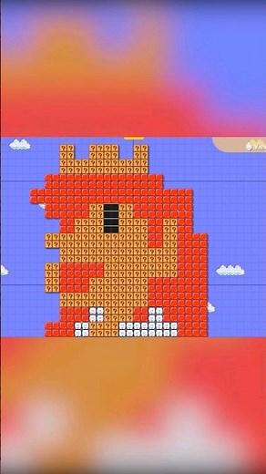 I Made a Giant Princess Peach in Mario Maker 2