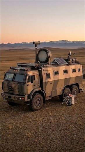 Abandoned 6x6 Military Truck Becomes Doomsday Ready Camper #overlanding #campervan #diy