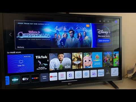 Setare TV LG cu aplicația LG ThinQ (film 008/2023)