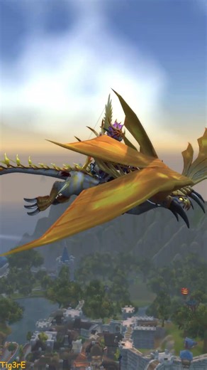 Wolkengeborene Klingenschwinge / Cloudborn Razorwing #worldofwarcraft #wowmounts #wow #gaming