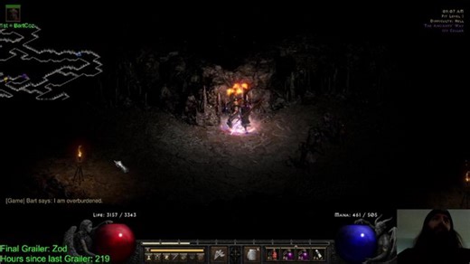 D2R HC Offline SSF !grail 1 item left! missing ZOD 544/545