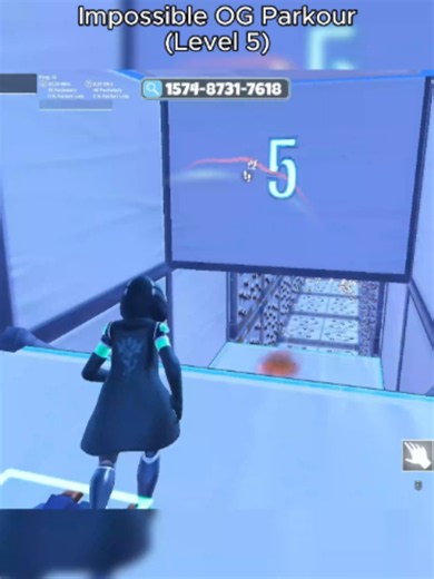 Fortnite Deathrun Map 1574-8731-7618 — Level 5 Walkthrough