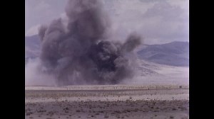 Circa 1963 Multiple Explosions Hit Ground Stock Footage Video (100% Royalty-free) 1040474591 | Shutterstock