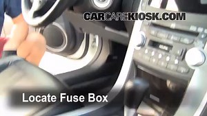 Interior Fuse Check: 2004 Acura TL 3.2L V6