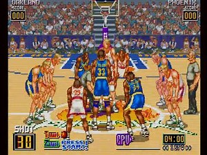 run&gun-Arcade街機電玩懷舊-復古掃瞄線-Oakland warrior勇士隊無敗破關