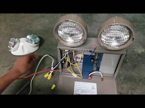How To Connect Remote Heads from Emergency Light