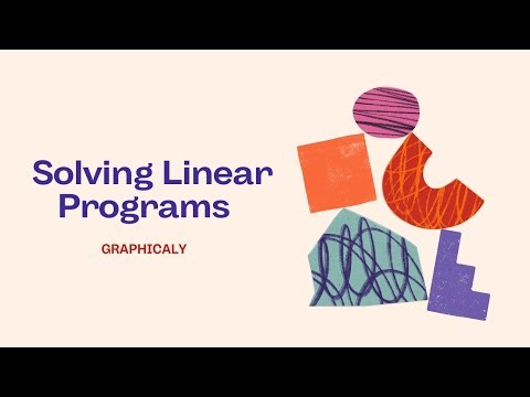 Solving Linear Program (Graphically)