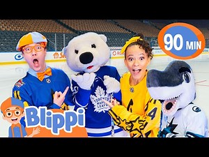 Blippi and Meekah's NHL Hockey and Ice Vehicle Adventure! | Educational Videos for Kids - Videos For Kids