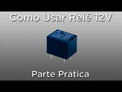 How to use a 12V NO + NC 5-pin relay? Practical Part