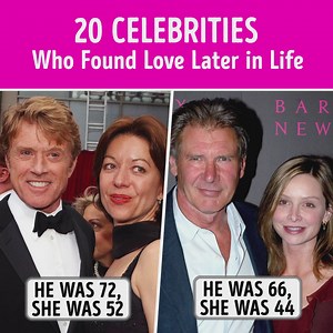 20 Celebrities Who Found Love Later in Life | CelebRatings