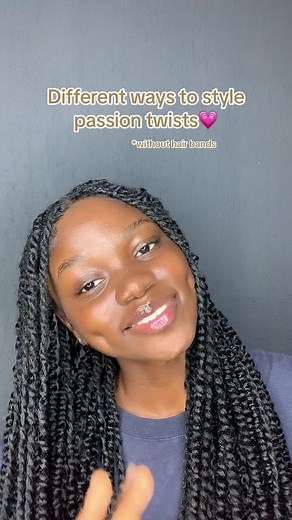 Creative Ways to Style Passion Twists Hairstyles