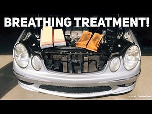 Dirty Air Filters ROBBING Our 402,000 mile Mercedes E55 AMG of MORE Power!?