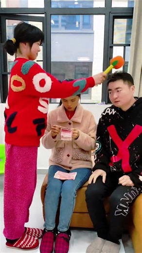 Father and daughter work well together # Family comedy