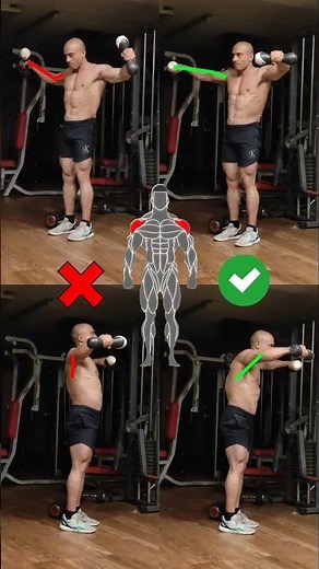 "Common Dumbbell Lateral Raise Mistakes & How to Fix Them!"