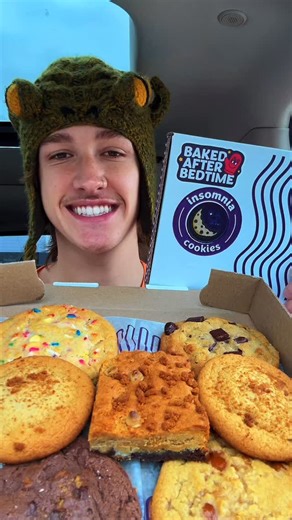 ᴛʀᴏʏ ᴄɪᴄᴏᴛᴛᴇ on Instagram: "Came for the Limited Cinnamon Dolce, Stayed for the Whole Lineup 🍪 Get $5 off orders $20+ using my code TROY5 now through 12/1 @insomniacookies #insomniapartner #insomniacookies #cookie #mukbang #foodreview"