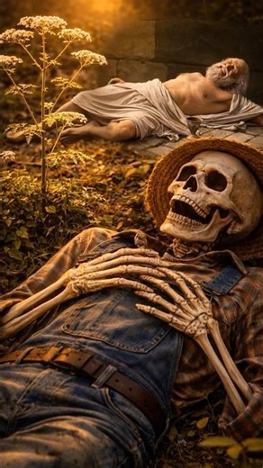 La cicuta, el VENENO más famoso de la historia 🚫🌿 #plantas #veneno #naturaleza