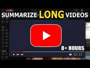 Summarize Very Long YouTube Videos with Google NotebookLM (Free AI Tool)