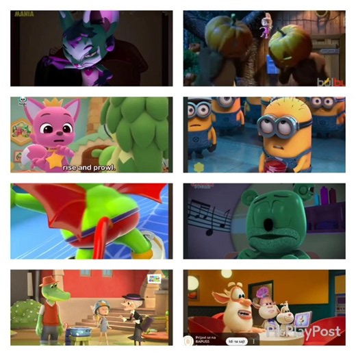 2015 Up to 8 parisom to Halloween мультики