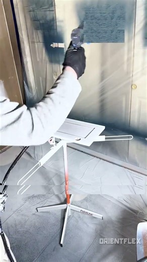 Spray Painting Hose Cabinet Makeover #shorts #paint #diy #tools #renovation