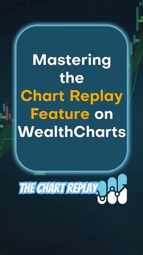 Mastering the Chart Replay Feature on WealthCharts #wealthcharts #shorts