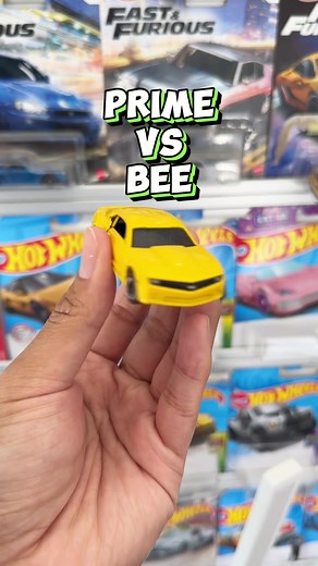 PRIME VS BEE 🔥 #optimusprime #bumblebee #tomica #racing