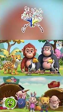 🎵🐮 The Animal Sounds Song! | Leopard, Gorilla, OrangUtan & More | Simple EduFam Learning 🐶🦆🐑🐎