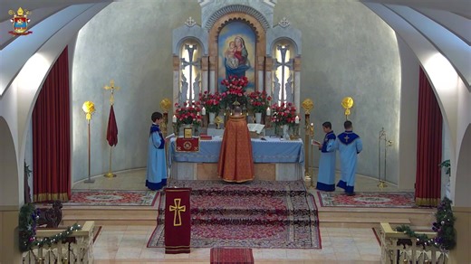The Divine Liturgy of the Armenian Catholic Rite celebrated by Father John Henry Hanson, O. Praem from St. Gregory the Illuminator Armenian Catholic Cathedral. | St. Gregory Armenian Catholic Cathedral
