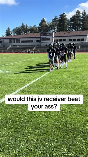 High School Football: JV Receiver Shows Skill and Speed